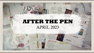 After the Pen (ATP) Frankenplanner and Overview | April 2023 | Happy Planner (Monthly Layout)