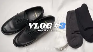 【VLOG#3】最近の購入品紹介～◎ | KLEMANの革靴 | 無印良品の靴下など