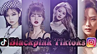 Blackpink Best Tiktoks & Edits Compilation 2021