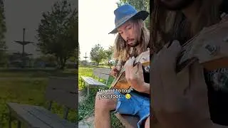 Try not to tap your foot... 😏 #SlideGuitar #BluesGroove #TryNotToTap