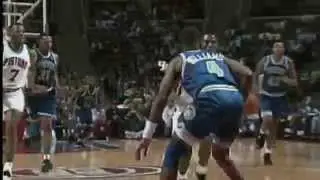 Grant Hill and Eddie Jones Highlight the Top 10 Plays of the Week- February 13, 1995