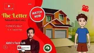 Cartoon Animation Based on FATHER'S HELP | R.K. Narayan| on MS PowerPoint | Class XII Student work❤️
