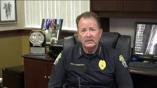 City of St. Cloud Chief of Police Pete Gauntlett Encouraging the Community