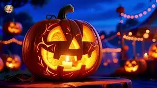 Baby Night Pumpkin Adventure 🎃🌙🎶 Fun Halloween & Nighttime Learning Song for Kids | Nursery Rhyme