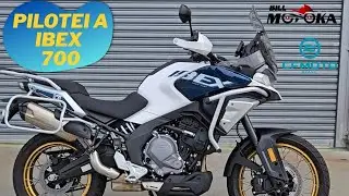 Pilotei a IBEX 700, completona e com pre&ccedil;o mais em conta que 500cc da concorr&ecirc;ncia, a galera PIRA.