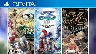Ys Games for PS Vita