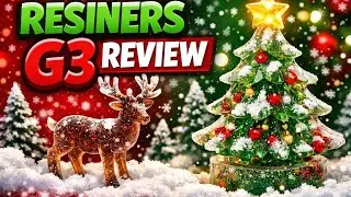 RESINERS G3 CURING MACHINE REVIEW, Creating Christmas Ornaments in No Time At All🎄@Resinersofficial 