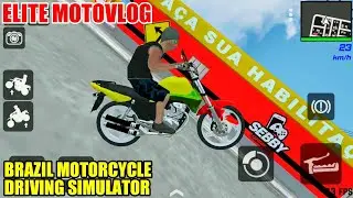 Elite MotoVlog Game - Brazil Motorcycle Driving Simulator #1 | Best Android Gameplay FHD