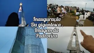 Grande inauguração da   imagem gigantesca de Aparecida/missa iluminação das imagens#estatuas