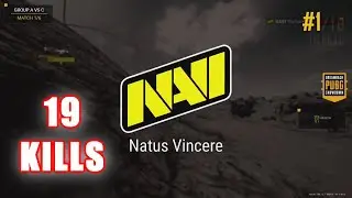 NaVi Orange, Bestoloch, TheTab & ceh9 - 19 KILLS - DREAMHACK WINTER SHOWDOWN - A vs C Match 1 - PUBG