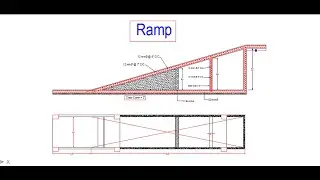 How to make Ramp Drawing in AutoCAD Step by Step (Bangla Tutorial) - Engr. Md. Samiul Sarder