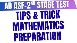 Assistant Director ASF Math Part Preparation Tips and Tricks, Guidelines II Recommended Books