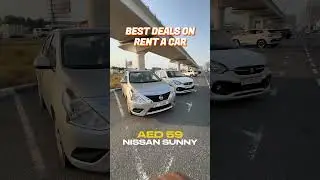 ROAD TRIP ON A BUDGET! | 49 AED Car Rental in UAE!