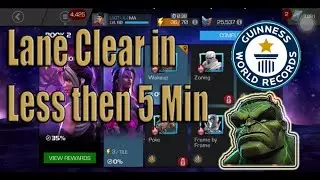 Act 7.2.4 Lane Clear in Less then 5 Mins - MCOC