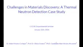 Challenges in material discovery: thermal neutron detection case study