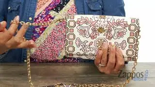Tory Burch Hicks Garden Party Chain Wallet SKU: 9057561