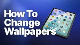 iPad: How to Change Wallpaper (Lock Screen & Home Screen)