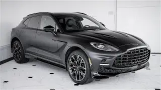 Матово-чёрный на черном ониксе 2023 Aston Martin DBX 707