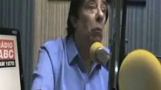 Rod Spencer, Antonio Aguillar e Demétrius no programa do Lombardi na Rádio ABC