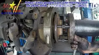 How to replace a rear wheel drive axle bearing BMW 325 E36 2.5L 1992~1997 M52 A5S 310Z