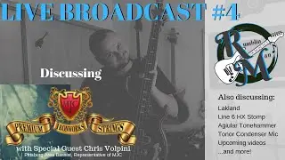 LIVE Broadcast with guest appearance from Chris Volpini of MJC Ironworks!