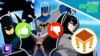 Ranking the Animated BATMAN! (24-Hour Birthday Bash) Feat. @Browntable