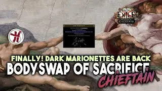 Dark Marionettes are back! Bodyswap of Sacrifice Build - PoE 3.25