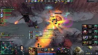 MOONMEANDER rage buybacking AT TI vs OG - TI10 groupstages