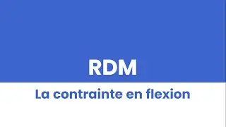 6  la contrainte normale en flexion