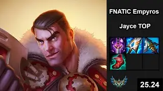 FNATIC Empyros (Jayce) vs (Irelia) - EUW Challenger - Patch 25.24