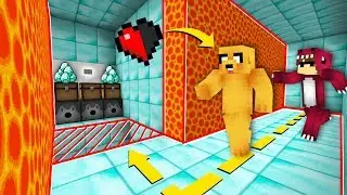 ¡4 NOOBS COMPITEN EN UNA CARRERA DE MINECRAFT PARA GANAR! 😂 MAPA MINECRFAT: PARKOUR BIOMA RUN