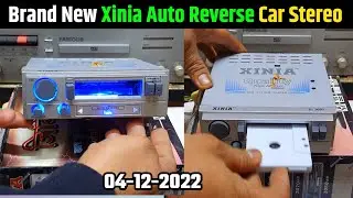 SOLD। Brand New Xinia Auto Reverse Car Stereo Cassette Player Unboxing and Review । 9425634777