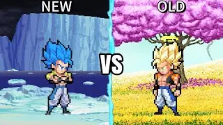 Z LEGENDS 3 — Сравнение Gogeta Blue | Старый против нового