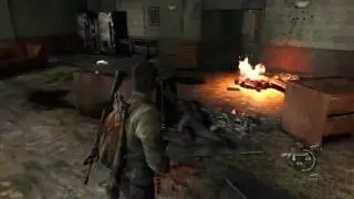 Assault Rifle & Flamethrower in Hotel Gameplay (The Last of Us)