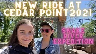 BRAND NEW RIDE at CEDAR POINT 2021: SNAKE RIVER EXPEDITION POV in 4K | Pre-Show, Ride + Ride Review