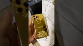 iPhone 14 Pro Max Private Custom Gold Limited Edition!