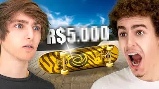 ROL&Eacute; COM O MELHOR SKATE DO MUNDO