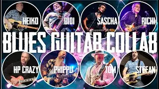 BLUES GUITAR COLLABORATION 2022 | 8 Amazing Blues Solos Performed by Swiss Guitarists