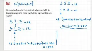 Saymanın İlkeleri