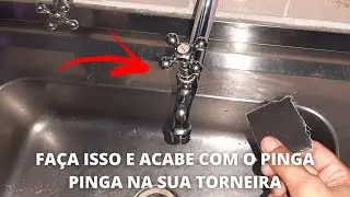 Torneira Pingando Mesmo Após Trocar Reparo - Veja Como Resolver Definitivamente