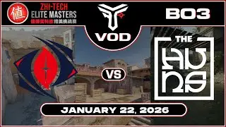 Morningstar vs The Huns | Zhi-Tech Elite Masters 2026 | #BO3 | @TrottahCS [ #cs2 #vod ]