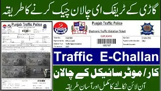 How to Check E Challan Online | Vehicle Traffic E Challan Download | E challan kaise check kare