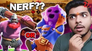 Can This Spam Army SURVIVE After Nerf? 😨 Live 5vs5 FW 🔥 | Clash of Clans