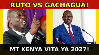 RUTO AND GACHAGUA WAR IS NOW OPEN &mdash; MT KENYA IS THE REAL BATTLEFIELD OF 2027