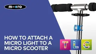 How to attach a Micro light to any scooter