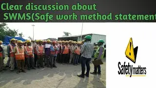 Importance of SWMS(Safe work method statement) Hindi version #Safety