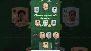 Choose my new left defender ⚽