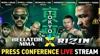 Bellator MMA vs Rizin NYE - PRESS CONFERENCE | LIVE Stream