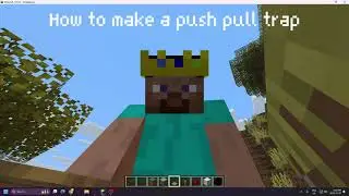 How to make a push pull trap in minecraft (HOPLITE)