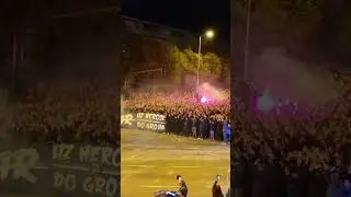 Torcidin mimohod Vukovarskom 2